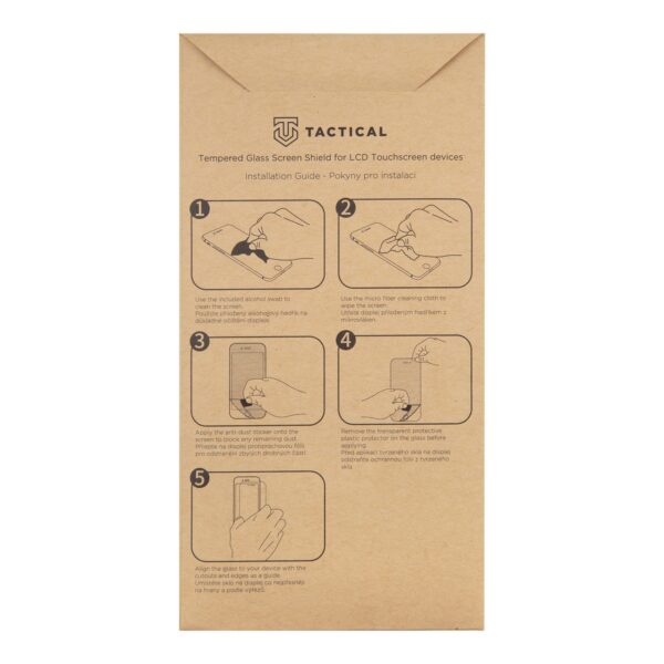 3-374 Tactical Glass Shield 5D sklo pro Samsung Galaxy A55 5G Black