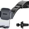 3-3783 Baseus SUYK000001 Easy Control Phone Holder for Air Vent/Dashboard Black