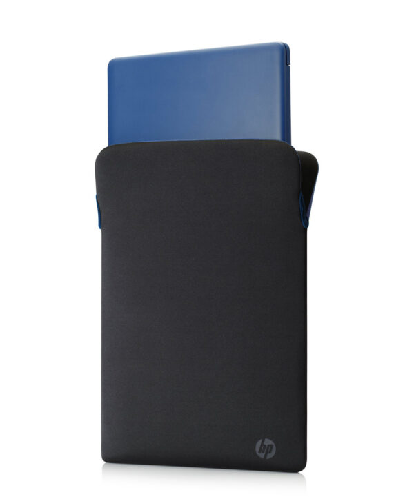 3-4191 HP Protect. Reversible 14 Black/Blue Laptop Sleeve