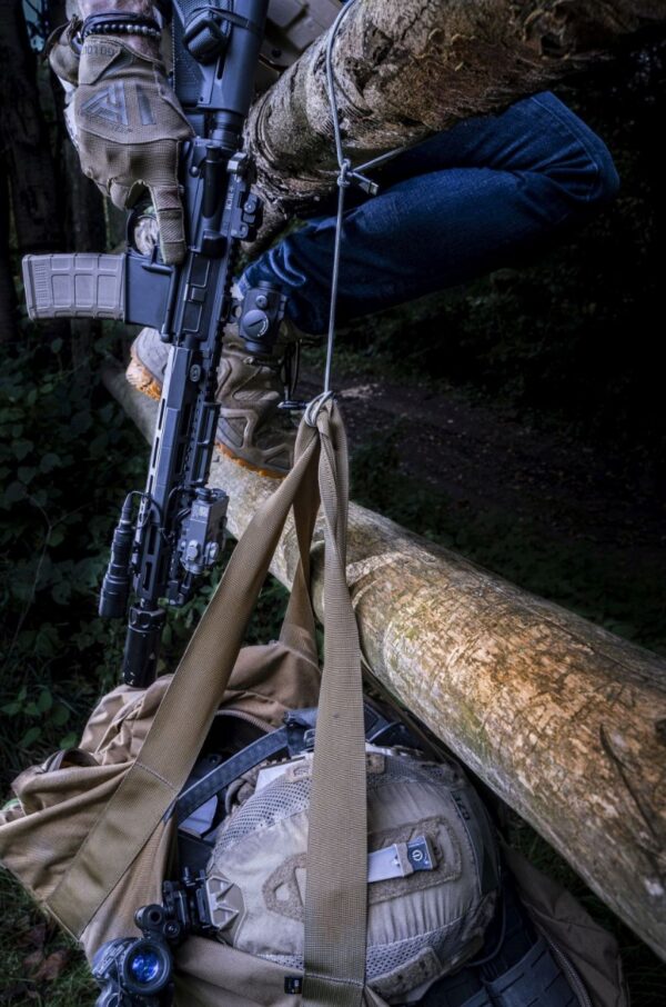 3-5121 Tactical Fast Rope Aramid Cable USB-C/USB-C 100W 20V/5A 1m Grey