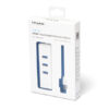 TP-Link UE330 USB 3.0 3-portový USB hub & gigabitový ethernet adaptér