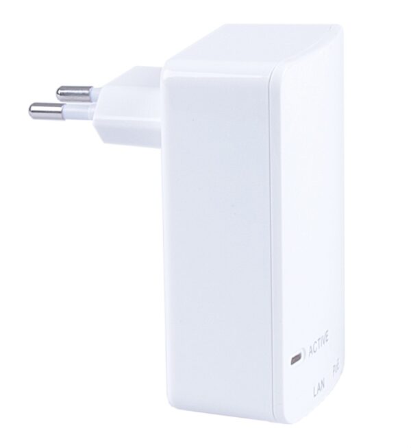 MaxLink PI15S PoE injektor - 802.3af, 48V, 0.32A, 15,4W, 1Gbit, do zásuvky
