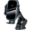 Baseus WXHW03-01 Light Electric Držák do Auta s Bezdrátovým Nabíjením 15w Black