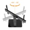 3-5808 Univerzální stojan Brateck LDT03-23L pro TV 37"-70"otočný stolní