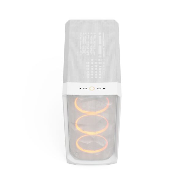 Fractal Design Meshify 3 TG/Midi Tower/Transpar./Bílá