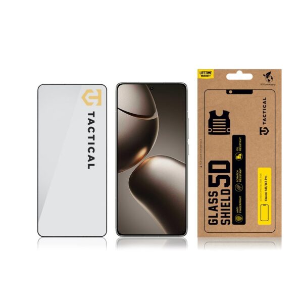 3-5915 Tactical Glass Shield 5D sklo pro Xiaomi 14T/14T Pro Black