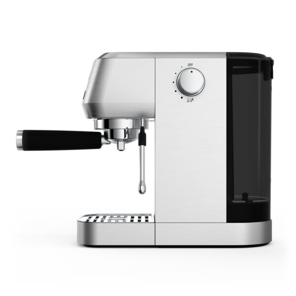 Salente Coffio, pákový kávovar, nerez