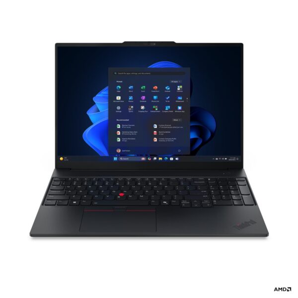 Lenovo ThinkPad E/E16 Gen 3 (AMD)/R7-250/16"/WUXGA/16GB/512GB/AMD int/W11P/Black/3R On-Site