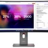 Lenovo ThinkVision/P40WD-40/39,7"/IPS/wUHD/120Hz/4ms/Černá/3R