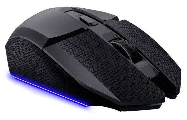 Trust GXT122 FELOX+/Herní/Optická/Pro praváky/10 000 DPI/USB+BT/Černá