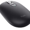 Trust Seron Slim/Kancelářská/Optická/3 200 DPI/USB+BT/Černá