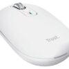 Trust Seron Slim/Kancelářská/Optická/3 200 DPI/USB+BT/Bílá