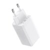 3-94 Baseus CCGP120202 GaN5 Pro Quick Nabíječka USB + 2x USB-C 65W White