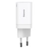 3-95 Baseus CCSUPP-E02 Super Si Quick Nabíječka USB + USB-C 30W White