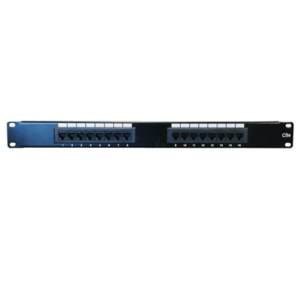 3000_PatchPP-U16-5E-B-LSA DATACOM Patch panel 16p.,UTP, Cat5e,1U,19", LSA Krone