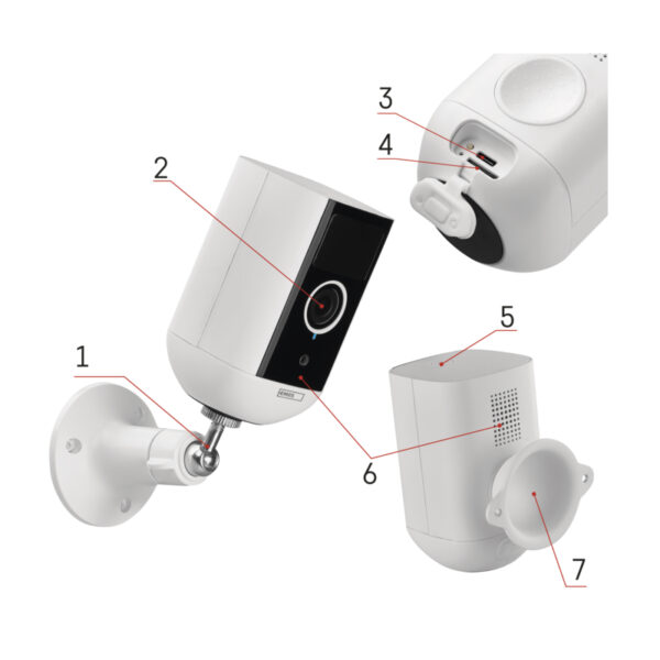 EMOS GOSMART IP KAMERA VENKOVNÍ  IP-210 SNAPv2 5MP