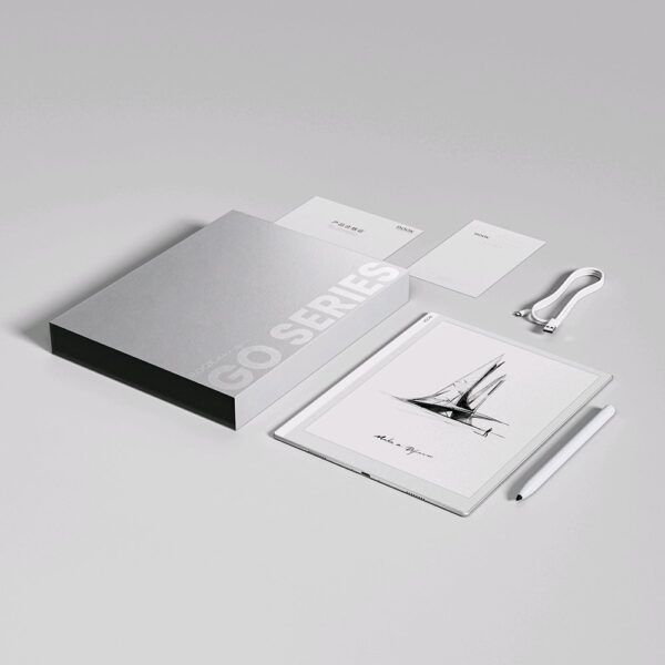 E-book ONYX BOOX GO 10.3, 10,3" Carta 1200, 64GB, bílá, Bluetooth, Android 12, E-ink displej