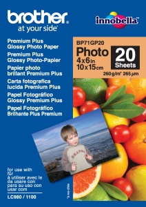 31700783 BP71GP20, 20 listů, 10x15cm Premium Glossy,260g