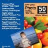 BP71GP50, 50 listů, 10x15cm Premium Glossy, 260g