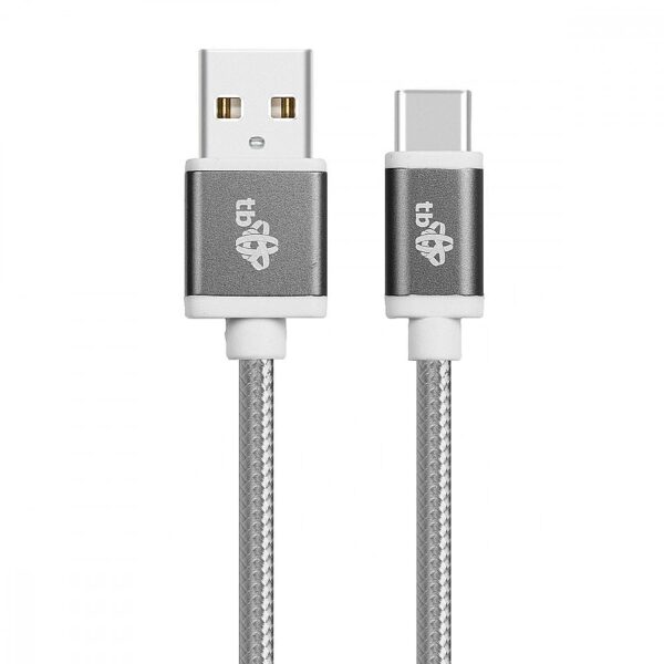 319 TB Cable USB - USB C 1.5 m gray tape