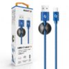 ALIGATOR PREMIUM Datový kabel 2A, USB-C modrá