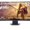 LG UltraGear/32GS60QC-B/32"/VA/QHD/180Hz/1ms/Black/2R