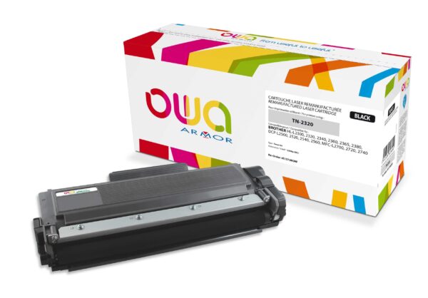 OWA Armor toner kompatibilní s Brother TN-2320, 2600st, černá/black