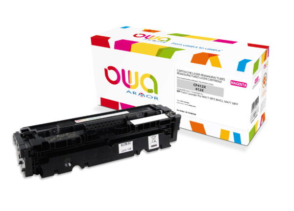 OWA Armor toner kompatibilní s HP CF413X, 5000st, červená/magenta