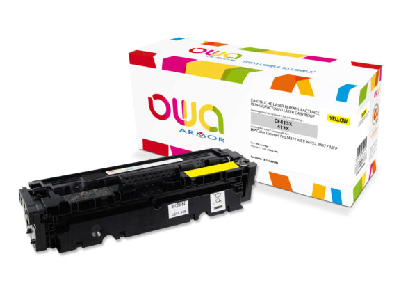 OWA Armor toner kompatibilní s HP CF412X, 5000st, žlutá/yellow