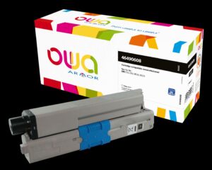 OWA Armor toner kompatibilní s OKI 46490608, 7000st, černá/black