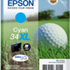 Epson Singlepack Cyan 34XL DURABrite Ultra Ink