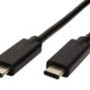 34_s-3 PremiumCord USB-C kabel ( USB 3.1 generation 2, 3A, 10Gbit/s ) černý, 1m
