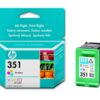 HP 351 - 3barevná inkoustová kazeta, CB337EE