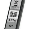 Canon CLI-571 XL G, šedý velký
