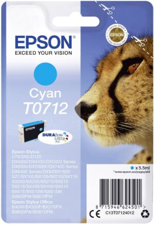 355.655_1_s Epson Singlepack Cyan T0712 DURABrite Ultra Ink