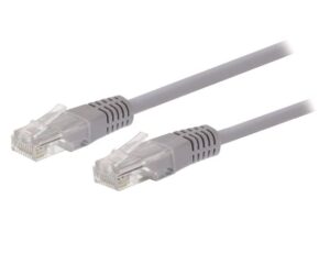 36042_s-8 Kabel C-TECH patchcord Cat5e, UTP, šedý, 20m
