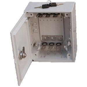 3650_boxPRO30paru_open_400 Box plastový pro 30 párů se zámkem a držákem