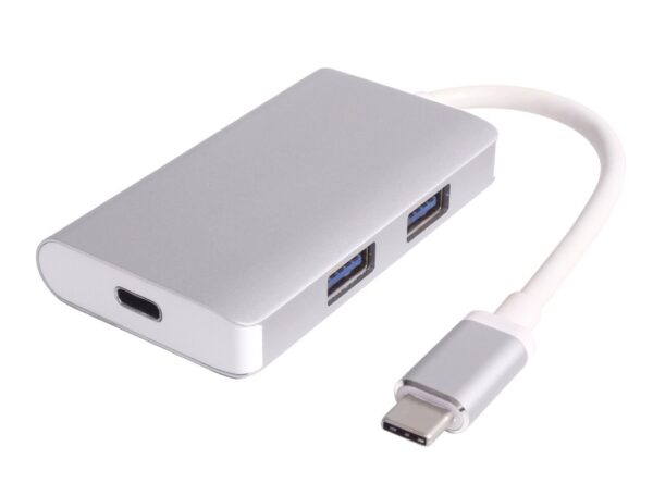 3_s-22 PremiumCord USB-C hub 2xUSB 3.0+PD charge