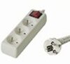 3zasuvka-5 Prodlužovací přívod 230V, 5m, 3 zásuvky + vypínač