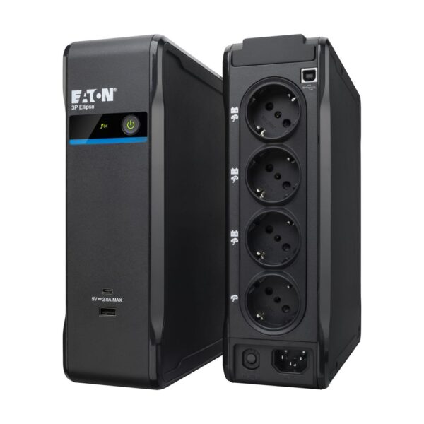 Eaton UPS1/1fáze,900VA -  3P Ellipse 900 USB DIN