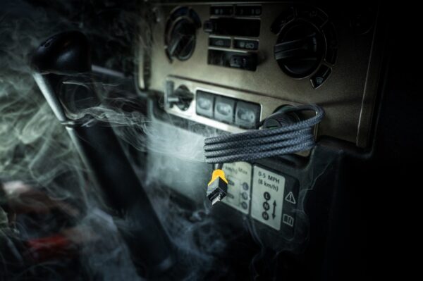 4-1019 Tactical MagRope USB-C/Lightning 1m Black/Yellow