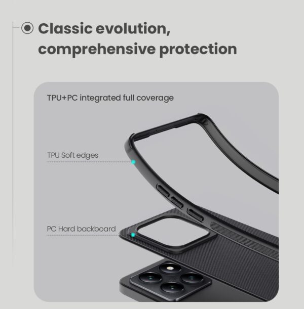 4-1026 Nillkin Super Frosted PRO Zadní Kryt pro Xiaomi 14T Blue