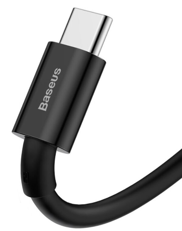 4-1045 Baseus datový kabel Superior USB-C 1m 6A 66W černý