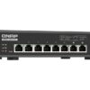 QNAP switch QSW-L3208-2C6T (6x 10GbE port, 2x 10G SFP+/NBASE-T Combo, Lite Managed)