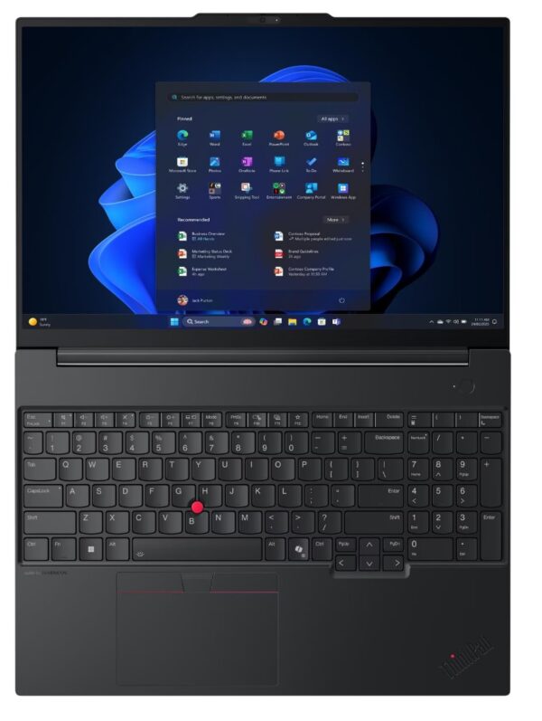 Lenovo ThinkPad E/21SR0077CK/U5-225U/16"/WUXGA/16GB/1TB/Intel int/W11H/Black/3R