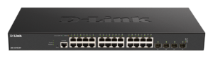 D-Link DXS-1210-28T 24 x 10G Base-T ports + 4 x 10G/25G SFP28 ports Smart Managed Switch