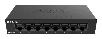 D-Link DGS-108GL Kovový 8-portový Gigabit stolní switch