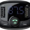 4-496 Baseus bluetooth MP3 FM Transmiter s nabíjením 2xUSB 3.4A černý