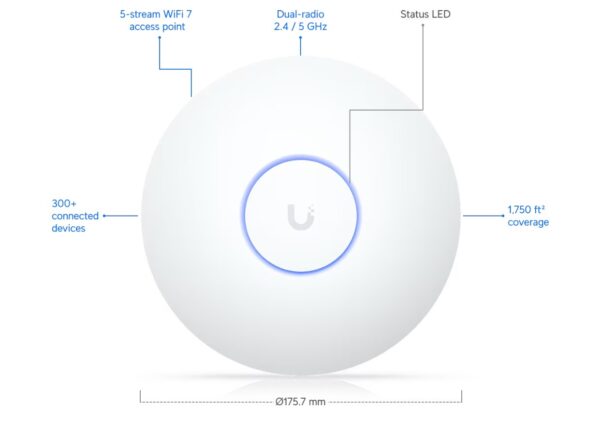 4-526 Ubiquiti U7-LR, UniFi AP U7 Long-Range
