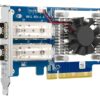 QNAP QXG-10G2SF-NXE - 2x 10GbE SFP+, low-profile, PCIe Gen3 x8